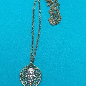 Hamsa hand necklace